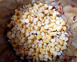 A picture of step 2 of Chana dal masala vadai.