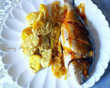 Foto del paso 11 de la receta: Dorada al papillote en salsa teriyaki y patatas cremosas