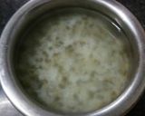 A picture of step 2 of Moong ki daal ki khichdi.