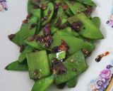 Zuckererbsen (Schoten) in Teriyakisauce Rezeptschritt 5 Foto