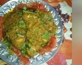 A picture of step 5 of Kosha Rahu Fish Curry.