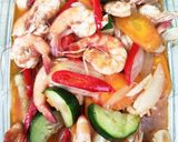 Foto langkah ke 5 dari resep Udang asam manis.