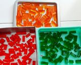 Foto langkah ke 5 dari resep Manisan Agar-Agar/Yupi KW.