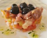 Foto del paso 3 de la receta: Timbal de tomate y bonito en salazón, de Marisa