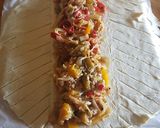 Foto del paso 6 de la receta Trenza de hojaldre con pollo