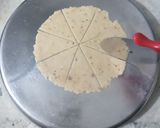 A picture of step 6 of Peri Peri Triangle Mathri.