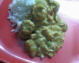 A picture of step 1 of Poppy prawn malai curry.
