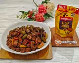 Foto langkah ke 7 dari resep Tumis Tempe Kecap Cabe Gendot.