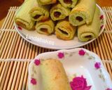 Hình bước làm 9 của món Matcha Cream Cheese Pineapple Cake (Bánh phô-mai nhân dứa)