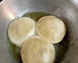 A picture of step 8 of Moong dal Kachori chaat.