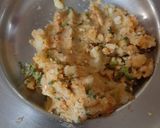 A picture of step 2 of Alu samosa.