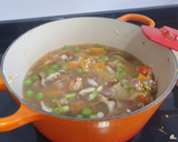 Foto del paso 4 de la receta: Arroz integral caldoso con verduras, shiitake y miso