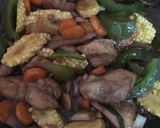 Foto langkah ke 5 dari resep Ayam sayur saos teriyaki ala hokben.