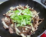 鮮菇木耳炒青菜的食譜步驟5照片