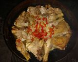 Foto del paso 5 de la receta: Pollo arvejado al disco