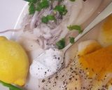 A picture of step 3 of Baby Squid (preparing and dry frying).