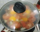 Foto langkah ke 4 dari resep Telur sosis sarapan.