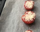 Une image de l'étape 2 de Tomates rôties aux parmesan.