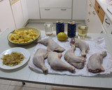 Foto del paso 1 de la receta: Pollo a la olla
