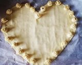 Une image de l'étape 1 de Tarte pomme frangipane #saintvalentin.