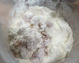 Gambar langkah 3 resipi Ayam Popcorn.
