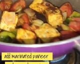 A picture of step 4 of Paneer Tikka.