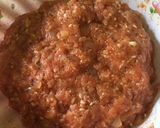 Paradicsomos húsgombóc, főtt burgonyával recept fázis 1 fotója