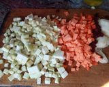 Foto del paso 1 de la receta: Ratatouille al vapor