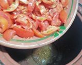 A picture of step 3 of Mix vegetable handi.