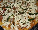 चीज़ वेज आटा पिज़्ज़ा (Cheese Veg aata pizza recipe in Hindi) रेसिपी चरण 4 फोटो