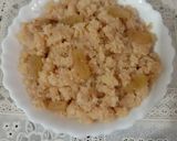 A picture of step 3 of Suji ka halwa.