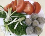 Hình bước làm 4 của món Bún sườn