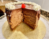 Foto del paso 15 de la receta: Tarta de queso con chocolate “sin gluten”