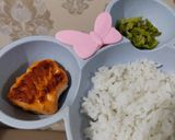 Foto langkah ke 4 dari resep Salmon Panggang Tanpa Minyak - Mpasi 1 Tahun (Hana 21 Bulan).