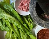 รูปขั้นตอนการทำที่ 1 ของ แกงผักกาดแม้ว : ช้ำแล้วอร่อย