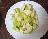 Foto del paso 1 de la receta: Crema de calabacín, puerro y manzana