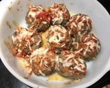 A picture of step 13 of Scratch Spaghetti and Cheese Stuffed Meatballs .
