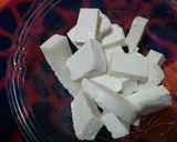 A picture of step 1 of Paneer Bites.