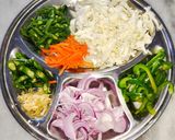 A picture of step 3 of Spring rolls.