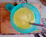 Gambar langkah 3 resipi Susu Pisang.