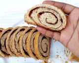 A picture of step 31 of Cinnamon Roll Bread (baking without an oven!).