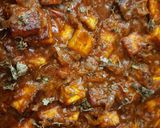 A picture of step 12 of Paneer Ghee Roast.
