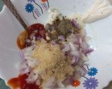 A picture of step 2 of Thousand Island Pasta Salad.