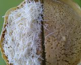 Foto langkah ke 4 dari resep Martabak manis teflon bersarang.
