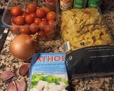 Foto del paso 1 de la receta: Pasta con tomates Cherries y queso feta (mi versión)