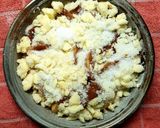 Foto del paso 4 de la receta: 🍎 ¡Crumble húmedo para una manzana!