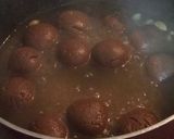 A picture of step 8 of Chocogolla Chocolate Roshogolla Fusion Chocolate with Sponge Ros.
