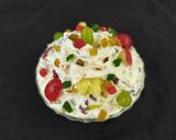 A picture of step 6 of Creamy Fruit Salad.