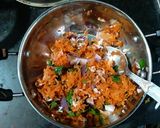 A picture of step 2 of Samosa patty.