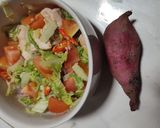 Foto langkah ke 5 dari resep Tumis Sawi Putih Ikan Tuna (Diet Program).